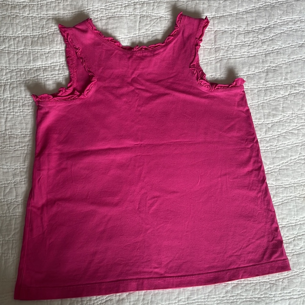 Pink Ruffle Tank 💕 - Picture 4 of 4